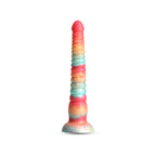 Colours Stacked - 9'' Dildo - Red/Gold - Red/Gold 23 cm Fantasy Dildo - Hush Store Sydney 