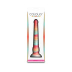 Colours Stacked - 9'' Dildo - Red/Gold - Red/Gold 23 cm Fantasy Dildo - Hush Store Sydney 