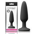 Colours Pleasures - Black Small Butt Plug - Hush Store Sydney 