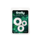 Firefly - 3pc Bubble Rings - White - Glow in Dark Cock Rings - Set of 3 Sizes - Hush Store Sydney 