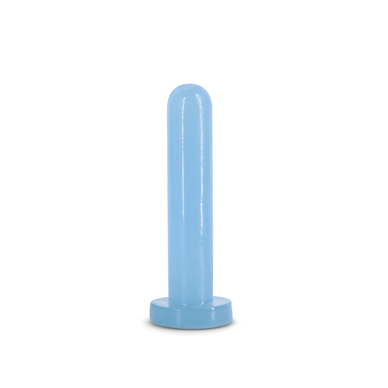 Firefly - Thrill - Blue - Small - Glow in Dark Blue 15.5 cm Small Dildo - Hush Store Sydney 