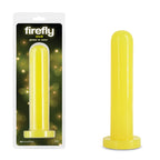Firefly - Thrill - Yellow - Large - Glow in Dark Yellow 19.3 cm Large Dildo - Hush Store Sydney 