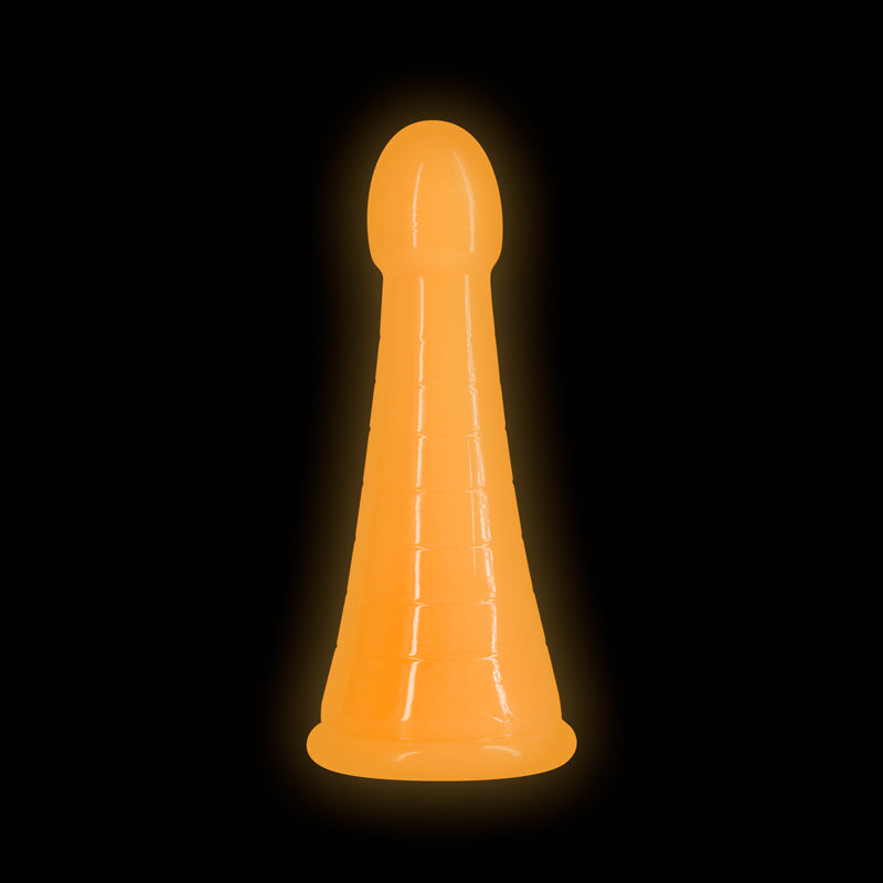 Firefly - Phoenix - Orange - Glow in Dark Orange 19.2 cm Dildo - Hush Store Sydney 