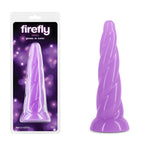 Firefly - Siren - Purple - Glow in Dark Purple 19 cm Dildo - Hush Store Sydney 