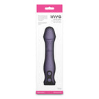 INYA Integra - Gray - Grey 18.2 cm USB Rechargeable Vibrator with Sliding Ring Shaft