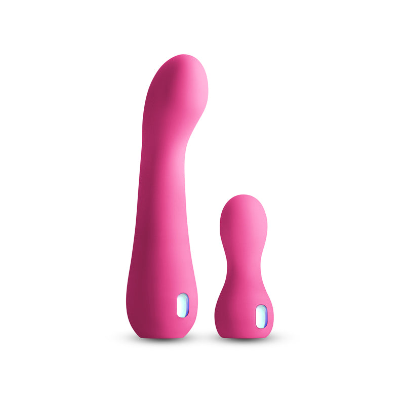 INYA Couplet - Pink - Pink USB Rechargeable Vibrators - Set of 2 Sizes - Hush Store Sydney 