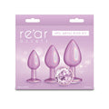 Rear Assets Trainer Kit - Iridescent Pink - Iridescent Pink Metallic Butt Plugs - Set of 3 Sizes - Hush Store Sydney 