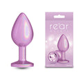 Rear Assets Iridescent - Medium - Pink - Iridescent Pink 8.2 cm Medium Butt Plug - Hush Store Sydney 