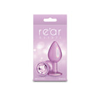 Rear Assets Iridescent - Medium - Pink - Iridescent Pink 8.2 cm Medium Butt Plug - Hush Store Sydney 