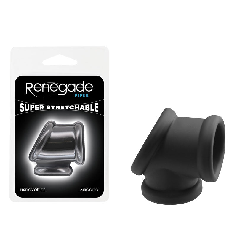 Renegade Piper - Black - Black Cock & Balls Tube - Hush Store Sydney 