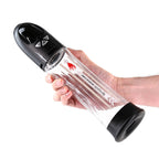 Renegade Warrior Pump - Black - Black/Clear Waterproof Automatic Penis Pump