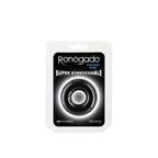 Renegade Fireman Ring - Medium - Black - Black Medium Cock Ring - Hush Store Sydney 