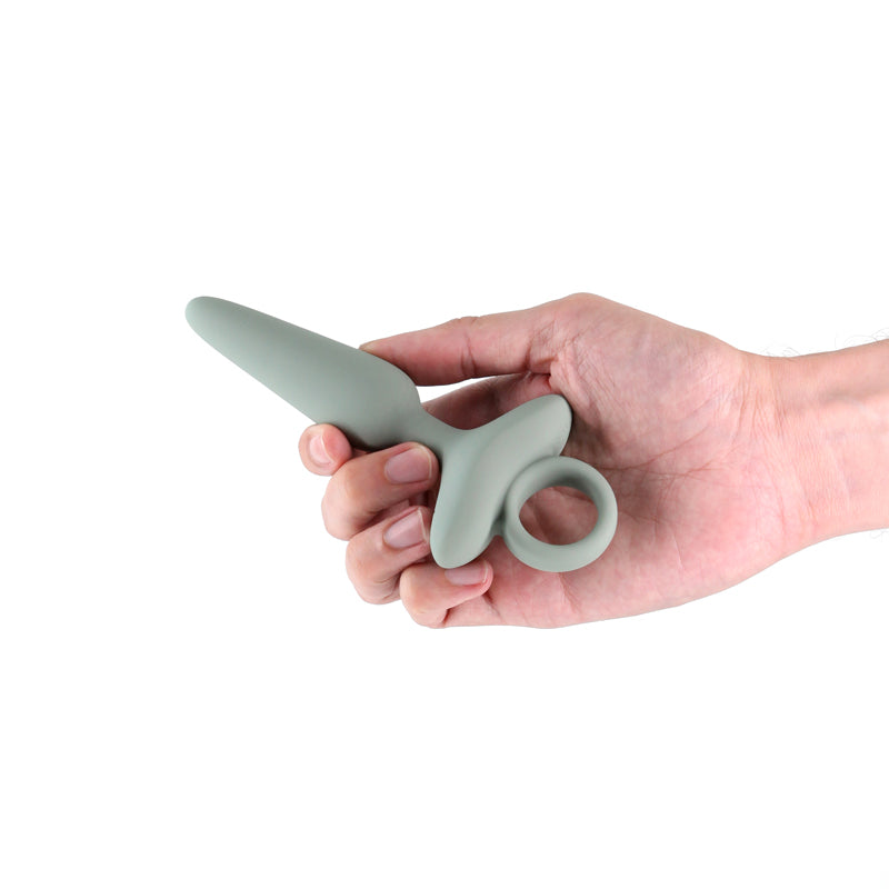 Renegade Maverick - Sage - Green 15 cm USB Rechargeable Vibrating Butt Plug - Hush Store Sydney 