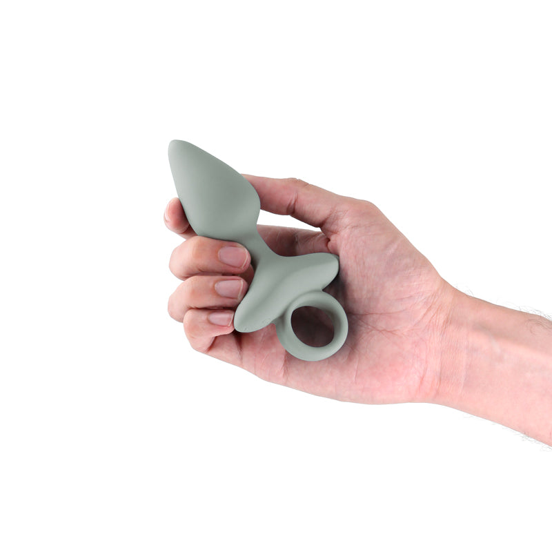 Renegade Orion - Sage - Green 13 cm USB Rechargeable Vibrating Butt Plug - Hush Store Sydney 