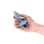 Renegade Orion - Grey - Grey 13 cm USB Rechargeable Vibrating Butt Plug - Hush Store Sydney 