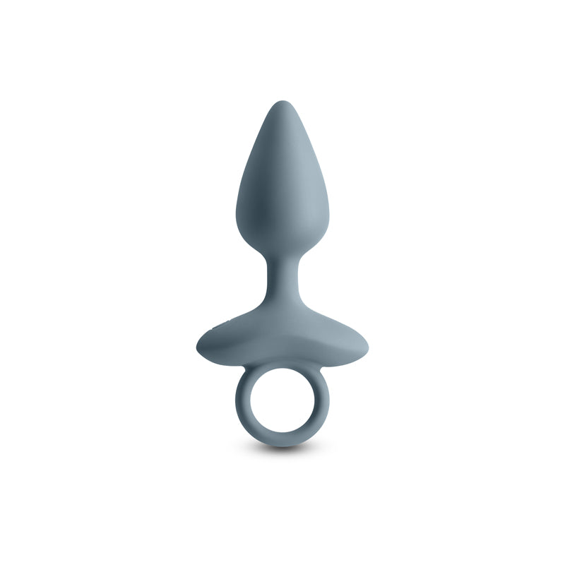Renegade Orion - Grey - Grey 13 cm USB Rechargeable Vibrating Butt Plug - Hush Store Sydney 