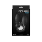 Renegade InflataPlay - Black - Black 10.5 cm Inflatable Butt Plug - Hush Store Sydney 