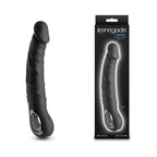 Renegade Rimmer - Black - Black 22 cm USB Rechargeable Vibrator - Hush Store Sydney 