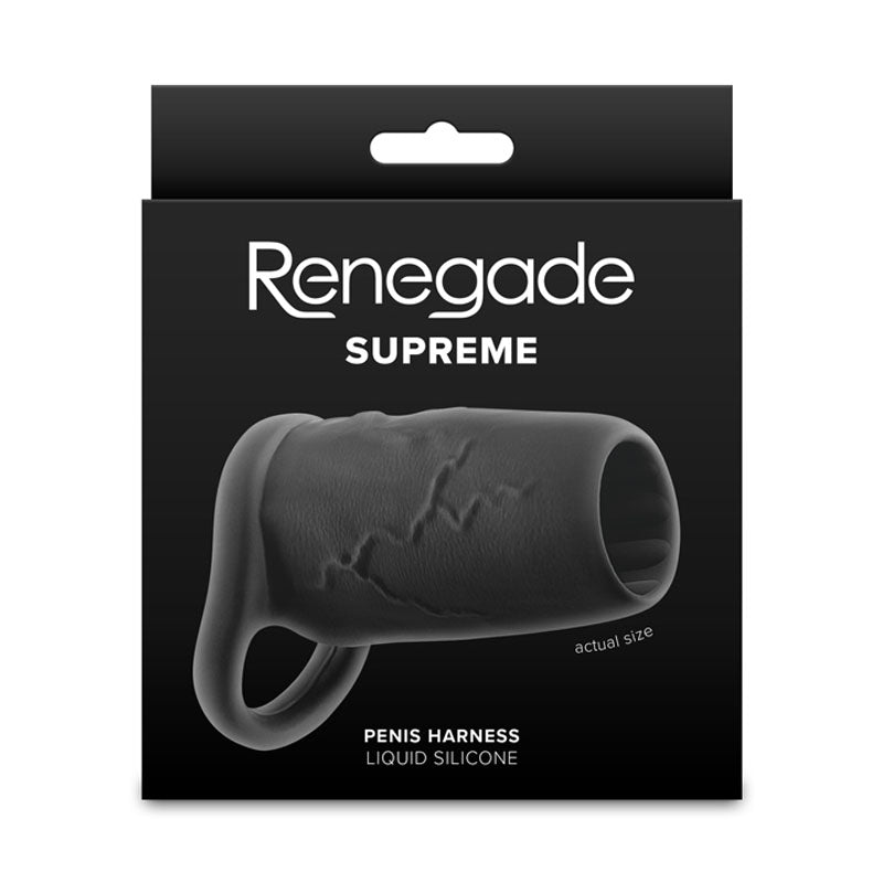 Renegade Supreme - Black - Black Penis Sleeve