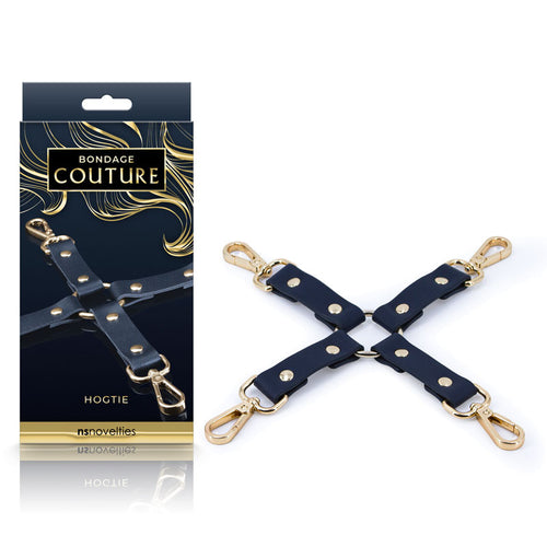 Bondage Couture Hog Tie - Blue - Blue Hog Tie Restraint (No Cuffs Included) - Hush Store Sydney 