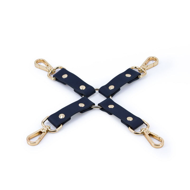 Bondage Couture Hog Tie - Blue - Blue Hog Tie Restraint (No Cuffs Included) - Hush Store Sydney 