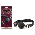 Bondage Couture Ball Gag  - Black - Black Mouth Restraint - Hush Store Sydney 