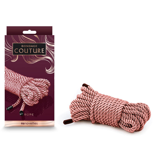 Bondage Couture Rope - Rose Gold - Rose Gold Bondage Rope - 7.6 metre - Hush Store Sydney 