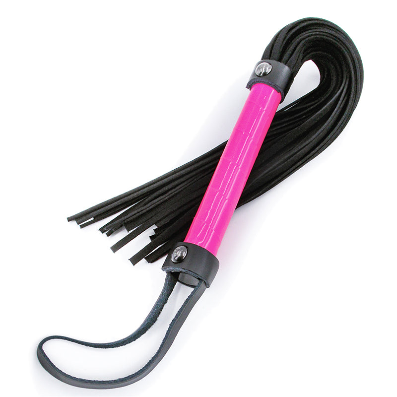 Electra Flogger - Pink - Pink Flogger Whip - Hush Store Sydney 