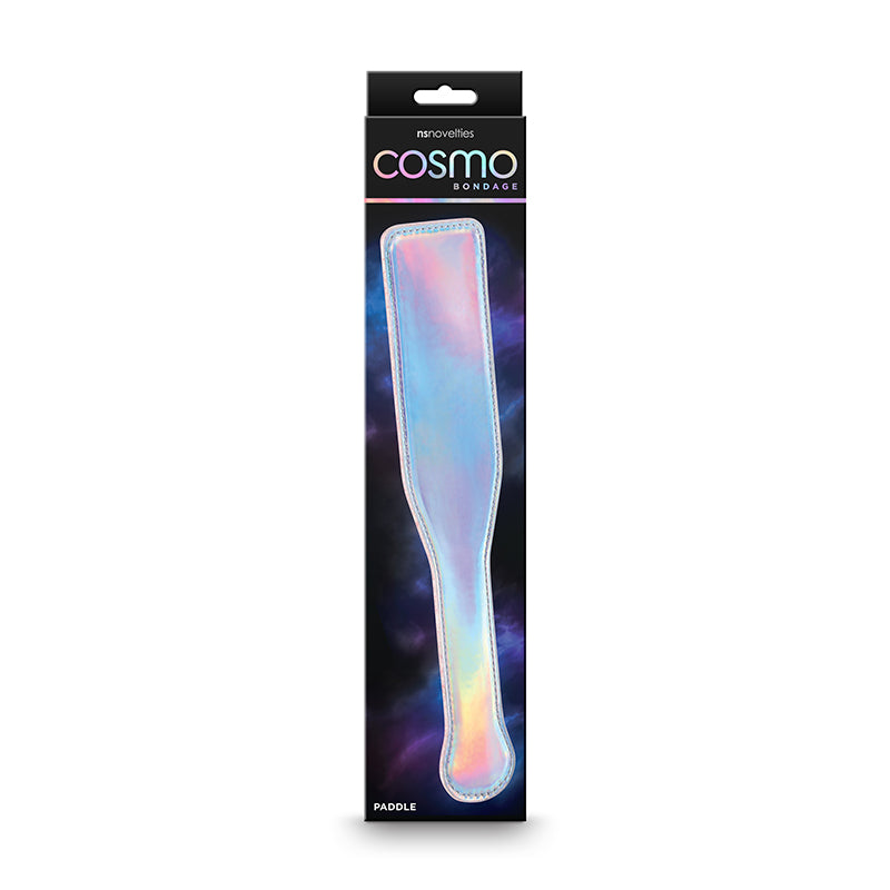 Cosmo Bondage Paddle - Rainbow - Metallic Rainbow Paddle - Hush Store Sydney 