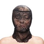 Fetish & Fashion - Lace Hood - Black - Black Hood