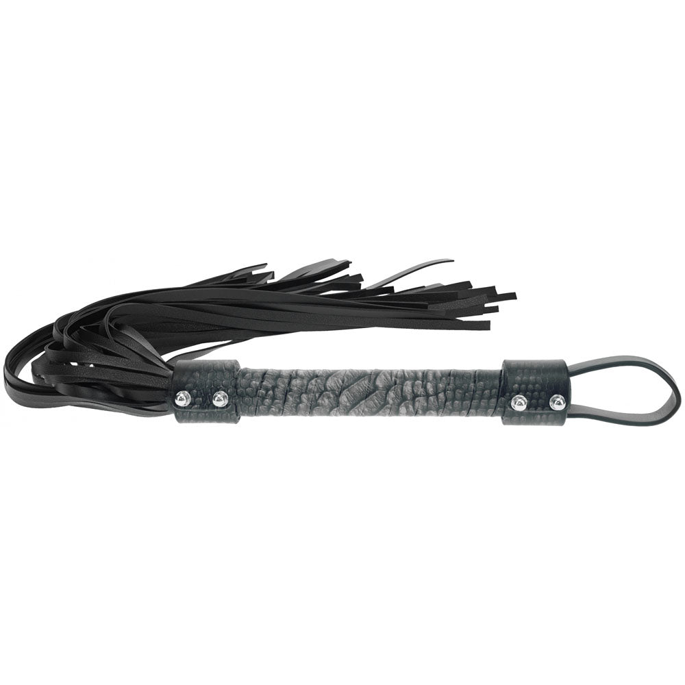 OUCH! Florence Collection - Flogger - Black Flogger Whip - Hush Store Sydney 