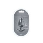 OUCH! Anal Plug - Large - Gun Metal - Gun Metal Grey 8.9 cm Large Butt Plug