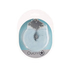 OUCH! Heavy-Duty Fluffy Cuffs - Powder Blue - Powder Blue Fluffy Restraints - Hush Store Sydney 