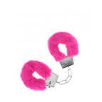 OUCH! Classic Fluffy Cuffs - Pink - Pink Fluffy Restraints - Hush Store Sydney 