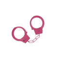 OUCH! Classic Metal Cuffs - Pink - Pink Restraints - Hush Store Sydney 