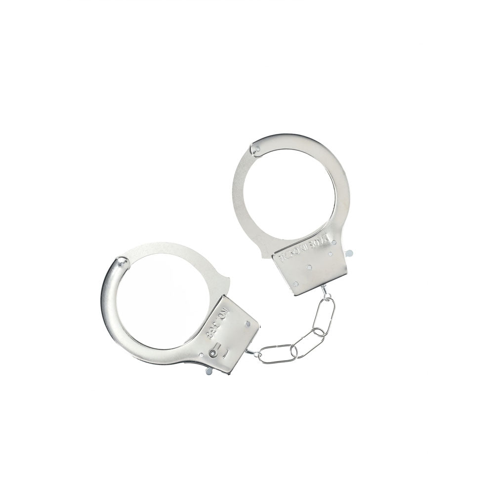 OUCH! Classic Metal Cuffs - Silver - Metal Restraints - Hush Store Sydney 