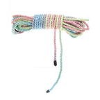 OUCH! Bondage Rope - 10 M - Multicolour 1 - Multicoloured Nylon Bondage Rope - 10 metre Length - Hush Store Sydney 