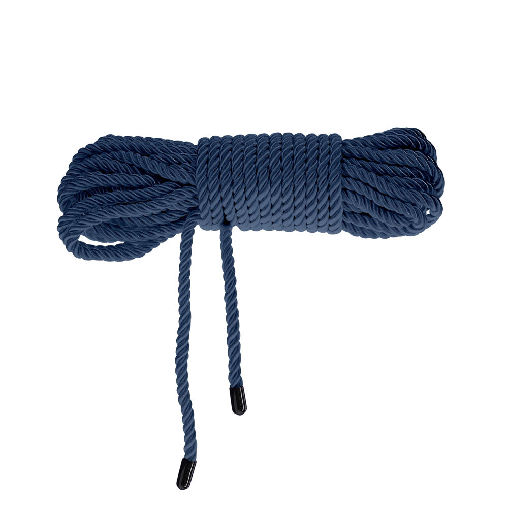OUCH! Bondage Rope - 10 M - Navy Blue - Navy Blue Nylon Bondage Rope - 10 metre Length - Hush Store Sydney 