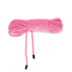 OUCH! Bondage Rope - 10 M - Pink - Pink Nylon Bondage Rope - 10 metre Length - Hush Store Sydney 