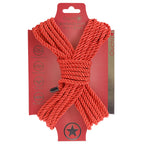 OUCH! Bondage Rope - 10 M - Red - Red Nylon Bondage Rope - 10 metre Length - Hush Store Sydney 
