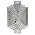 OUCH! Bondage Rope - 10 M - Silver - Silver Nylon Bondage Rope - 10 metre Length