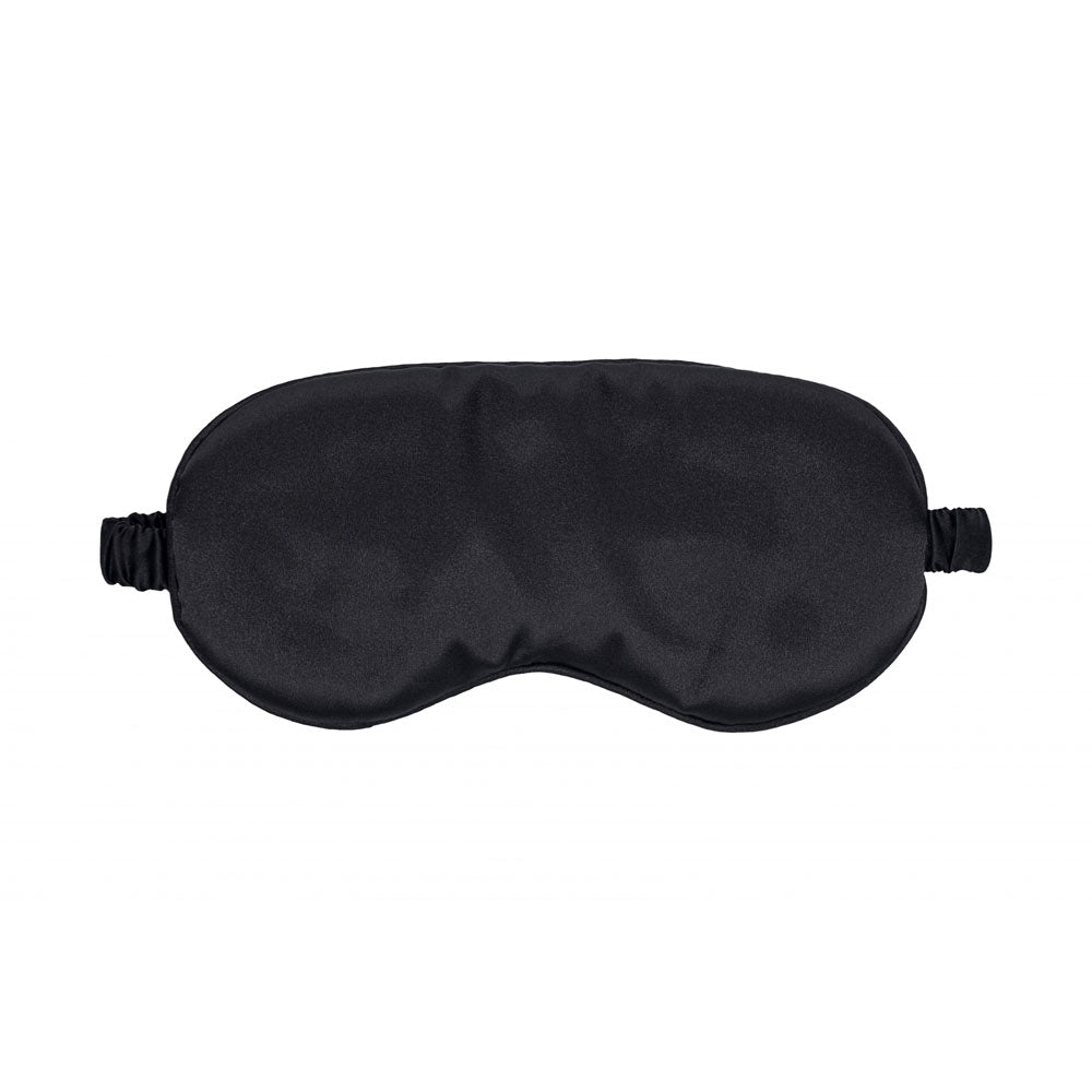 OUCH! Satin Mask - Black - Black Eye Mask - Hush Store Sydney 