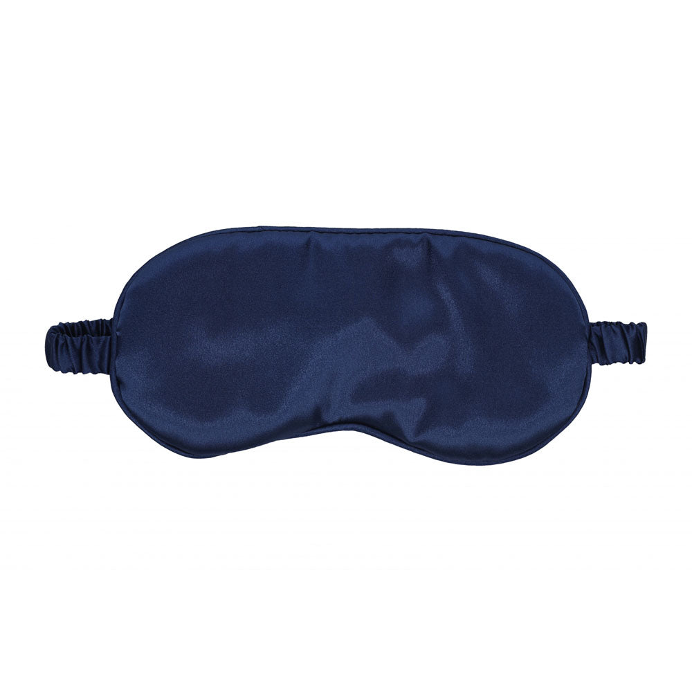 OUCH! Satin Mask - Navy - Navy Blue Eye Mask - Hush Store Sydney 