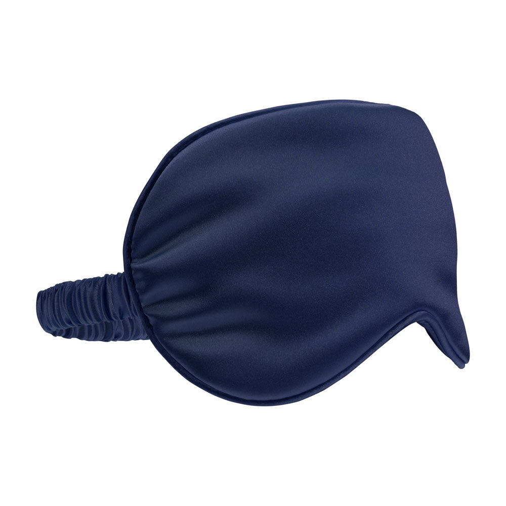OUCH! Satin Mask - Navy - Navy Blue Eye Mask - Hush Store Sydney 