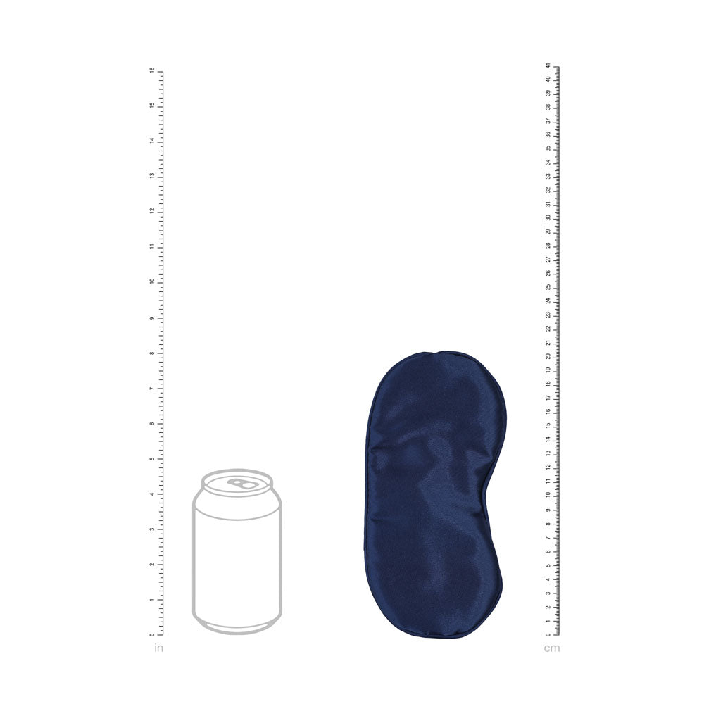 OUCH! Satin Mask - Navy - Navy Blue Eye Mask - Hush Store Sydney 