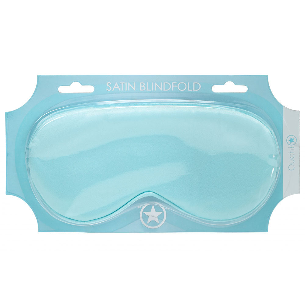 OUCH! Satin Mask - Powder Blue - Powder Blue Eye Mask - Hush Store Sydney 