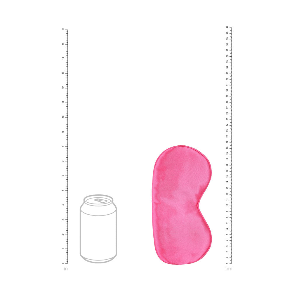 OUCH! Satin Mask - Pink - Pink Eye Mask - Hush Store Sydney 
