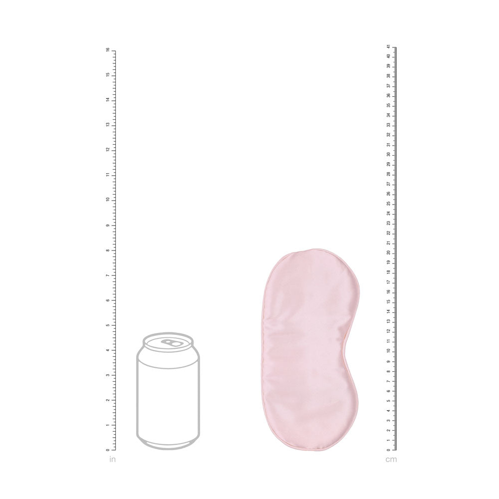 OUCH! Satin Mask - Powder Pink - Powder Pink Eye Mask - Hush Store Sydney 