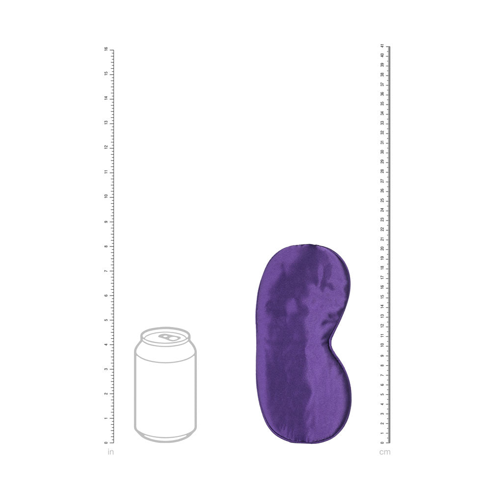 OUCH! Satin Mask - Purple - Purple Eye Mask - Hush Store Sydney 