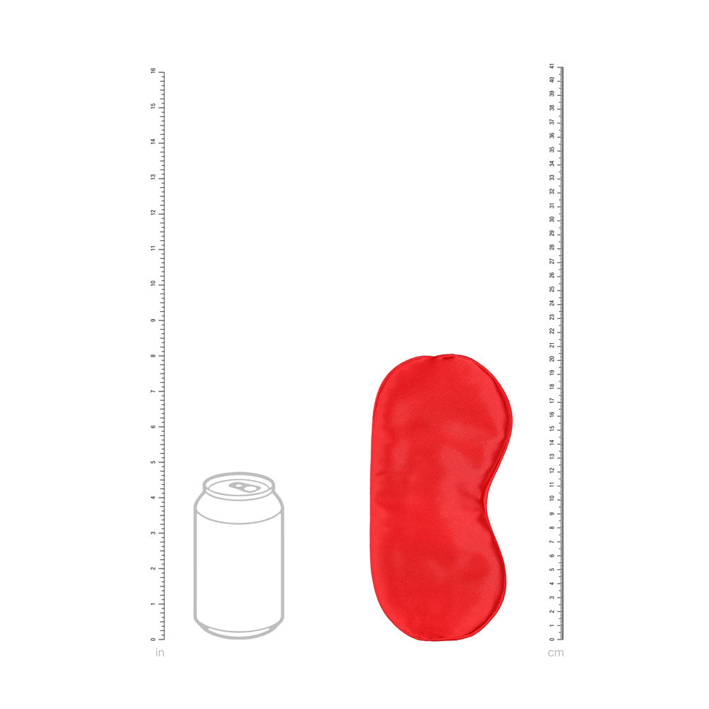 OUCH! Satin Mask - Red - Red Eye Mask - Hush Store Sydney 